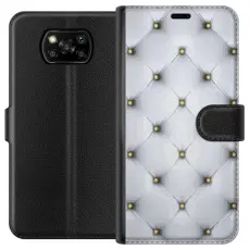 Gustaf - Pl&aring;nboksfodral till Xiaomi Poco X3 NFC med Fancy