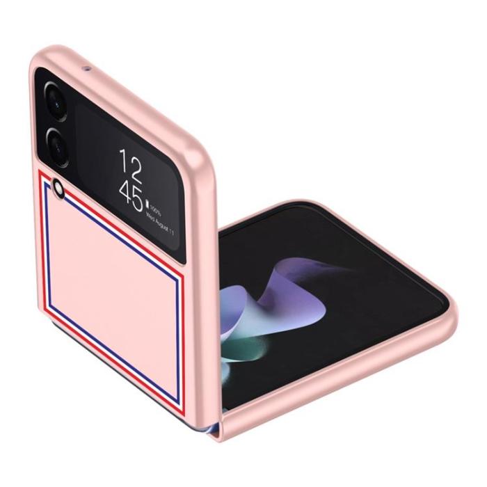 OEM - Galaxy Z Flip 4 Skal Drop Proof - Rosa