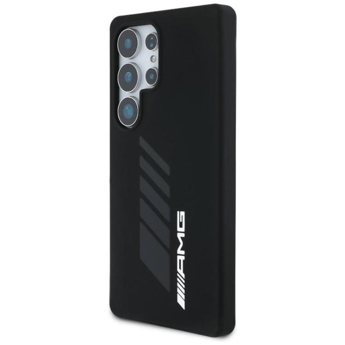Mercedes - AMG Galaxy S25 Ultra Mobilskal MagSafe Oversize Rhombs - Svart