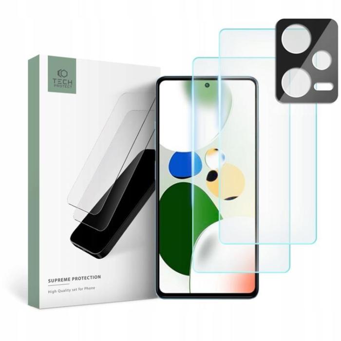 Tech-Protect - Tech-Protect Xiaomi Redmi Note 12 5G Härdat Glas Skärmskydd