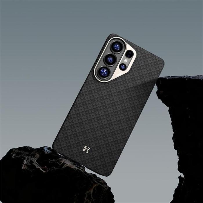 Benks - BENKS Mobilskal För Galaxy S26 Ultra MagSafe Kevlar Aramid Fiber - Svart