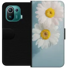 Gustaf - Pl&aring;nboksfodral till Xiaomi Mi 11 Pro med Sommarblommor