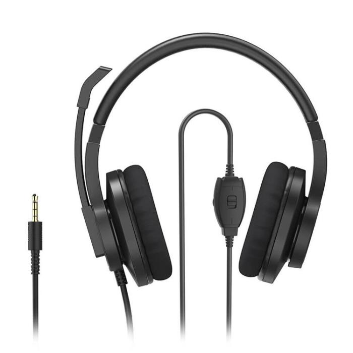 Hama - Hama Headset PC Office Stereo Over-Ear HS-P350 V2 - Svart