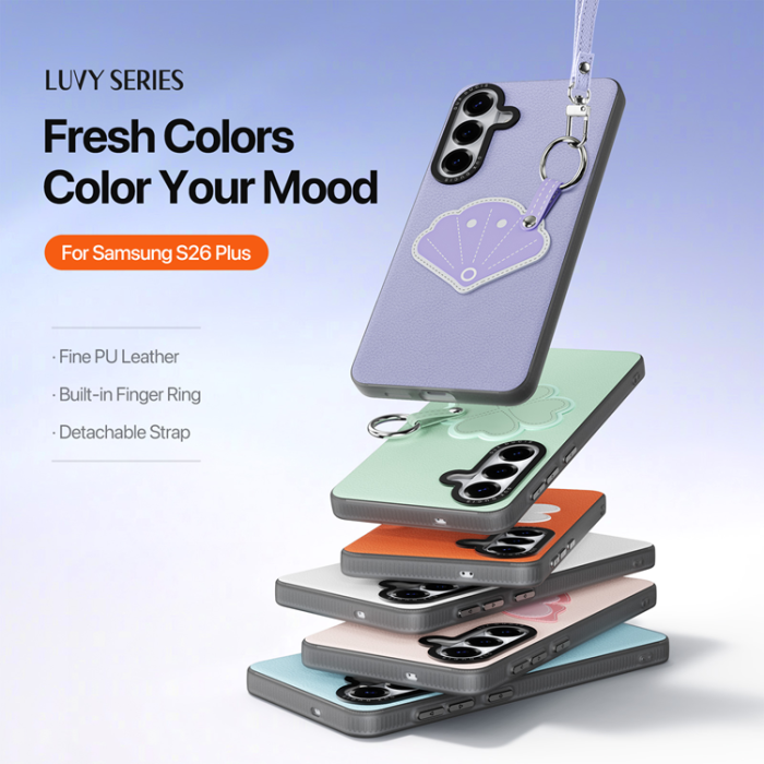 Dux Ducis - DUX DUCIS Mobilskal till Galaxy S26 Ringhållare/Handledsrem Luvy Series