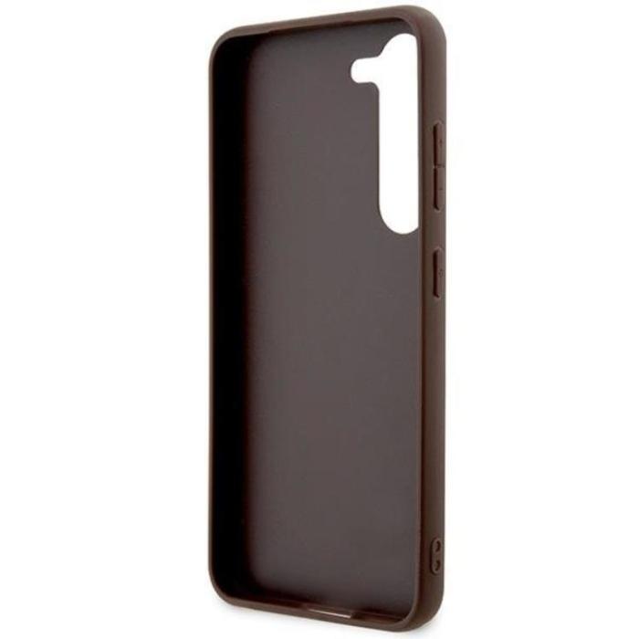 Guess - Guess Galaxy S23 Plus Skal Stripe Collection - Brun