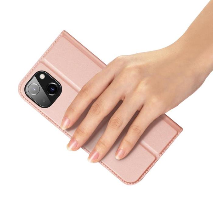 Dux Ducis - Dux Ducis iPhone 15 Plus Plånboksfodral Skin Pro - Rosa