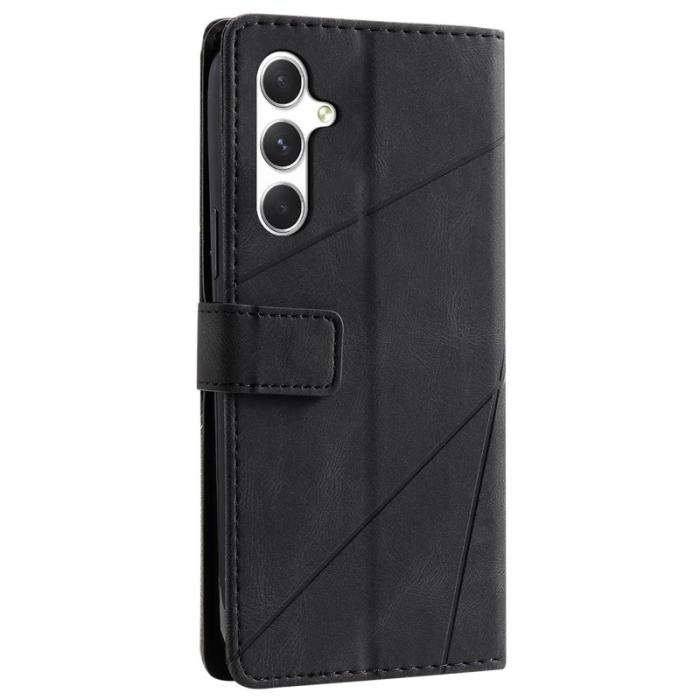 OEM - Plånboksfodral för Samsung Galaxy S26 Plus Konstläder - Svart