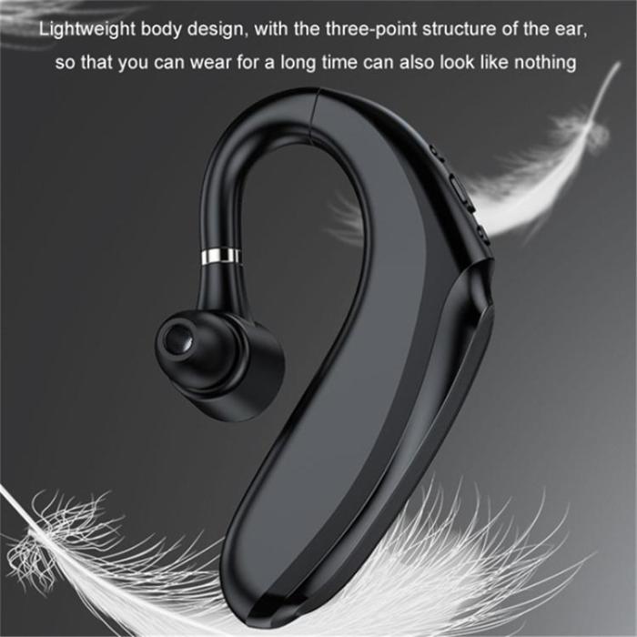 OEM - Single In-Ear Hörlur Bluetooth 300mAh Battery Earhook Q12