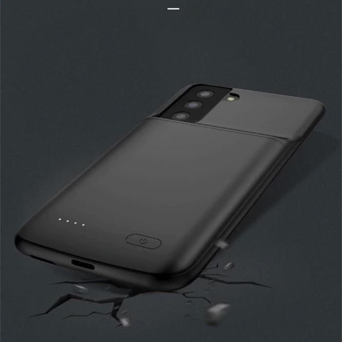 UTGATT1 - Tech-Protect Kraft Skal 4800 mAh för Galaxy S21 - Svart