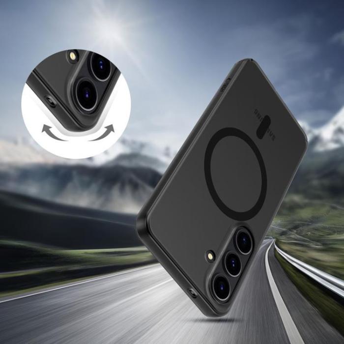 Tech-Protect - Tech-Protect Galaxy S25 Mobilskal Magsafe Magslim - Matte Svart