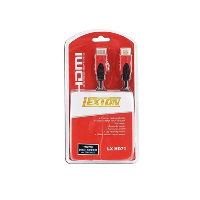 OEM - HDMI Till HDMI kabel v1.4 Blist 1.5m - Röd