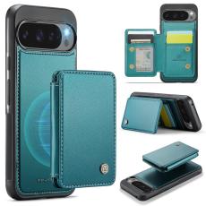 JEEHOOD - JEEHOOD J05 Fodral f&ouml;r Google Pixel 9 Pro XL Konstl&auml;der Cyan