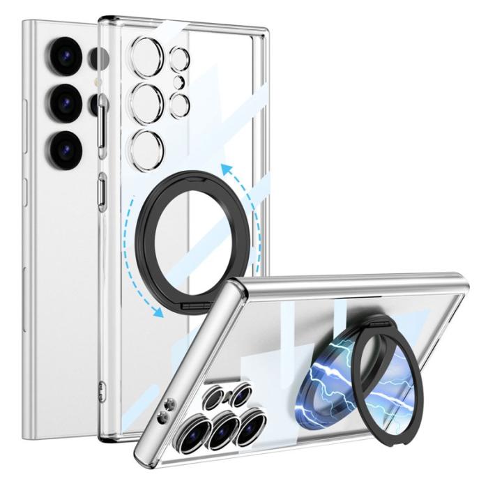 GKK - GKK Mobilskal till Samsung Galaxy S24 Ultra - TPU + PC - Transparent