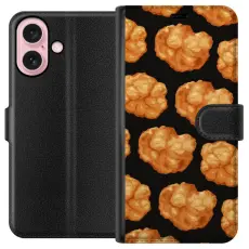 Gustaf - Pl&aring;nboksfodral till Apple iPhone 16 med Nuggets