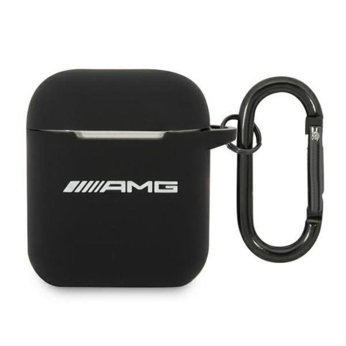 Mercedes - Mercedes Airpods Pro 1/2 Skal Silicone - Svart