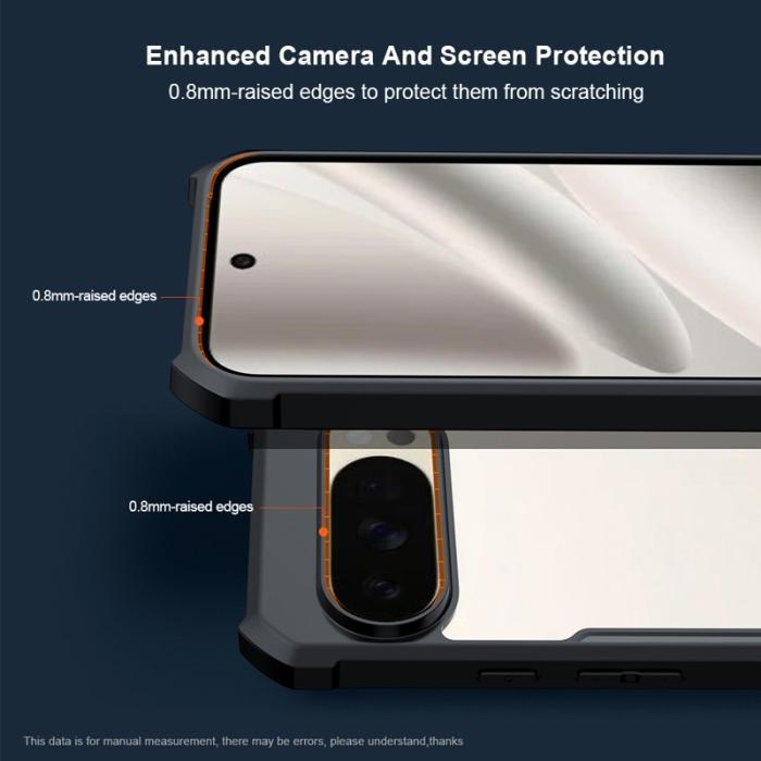 XUNDD - XUNDD Mobilskal till Google Pixel 10/10 Pro Dropproof TPU + Klar Bakgrund