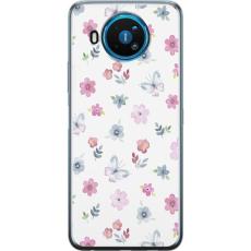 iSecrets - Mobilskal till Nokia 8.3 5G med Blommor och fjärillar