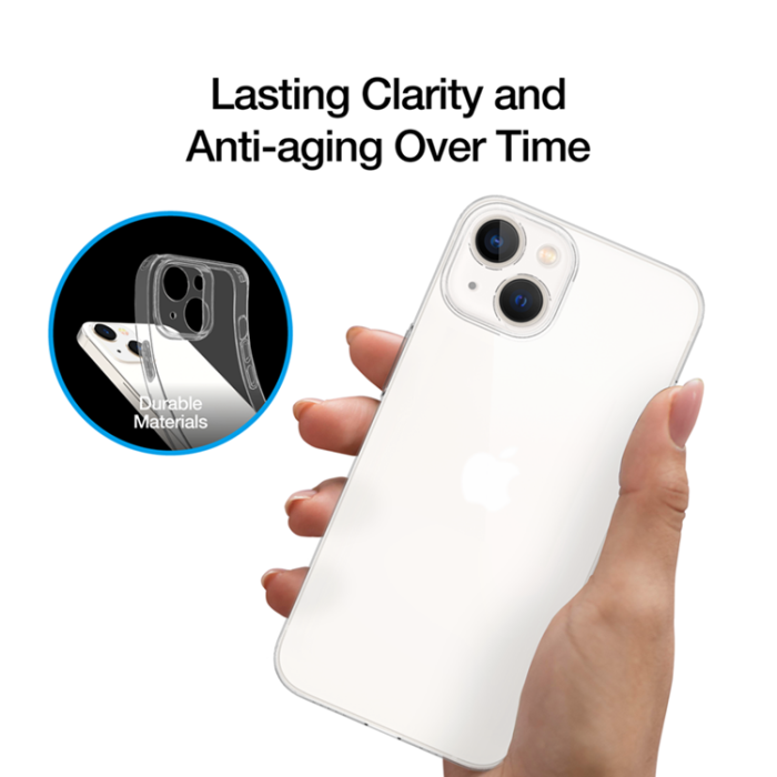 UTGATT1 - Just Mobile iPhone 14 Plus Skal TENC Slim Fit - Frost