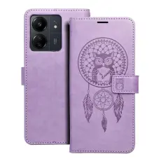 OEM - Xiaomi Redmi 13C/Poco C65 Pl&aring;nboksfodral Mezzo - Lila