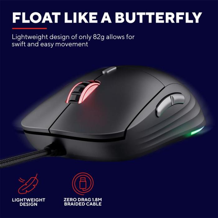 Trust - TRUST Gamingmus GXT 925 Redex II Lättvikts