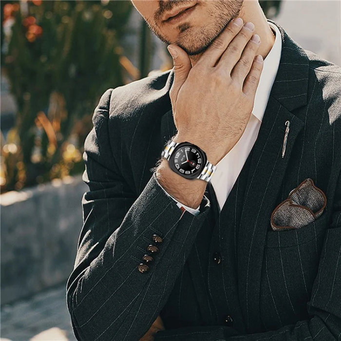 Ringke - Galaxy Watch Ultra (47mm) Armband Stainless Steel - Guld