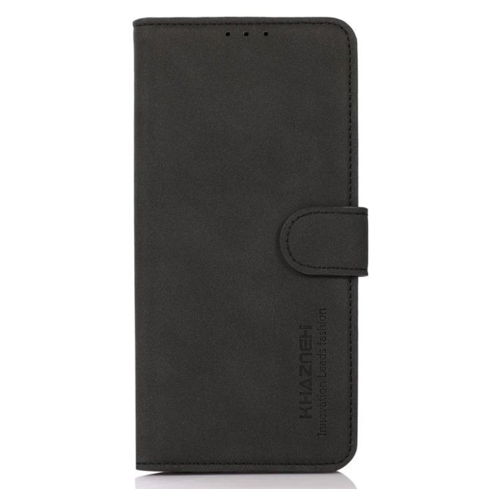 KHAZNEH - KHAZNEH iPhone 15 Pro Max Plånboksfodral - Svart