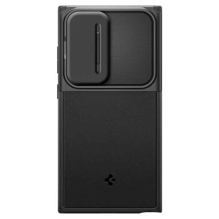 Spigen - Spigen Galaxy S24 Ultra Mobilskal Optik Armor - Svart
