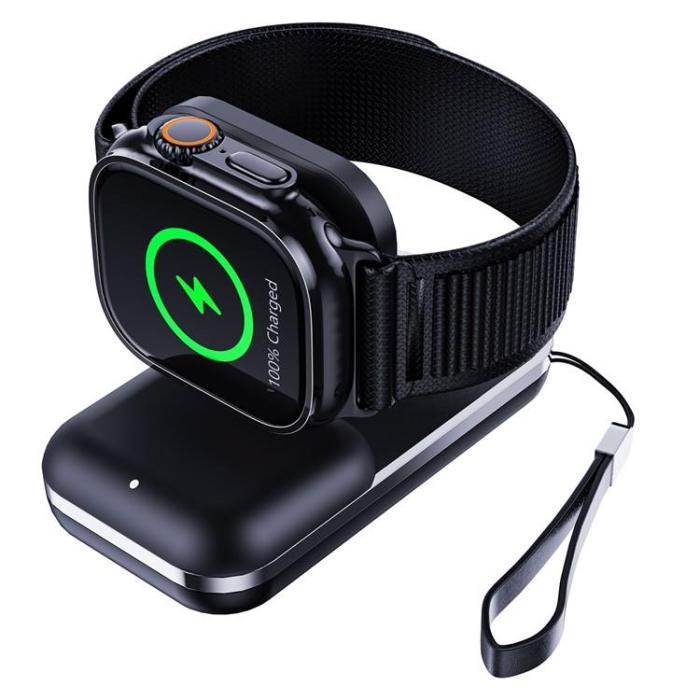 A-One Brand - V20A Apple Watch Magnetisk Trådlös Laddare Power Bank 1000mAh