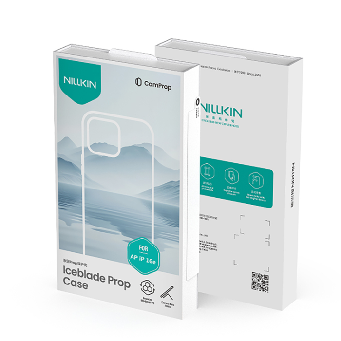 Nillkin - Nillkin iPhone 16e Mobilskal MagSafe Iceblade Prop - Grön