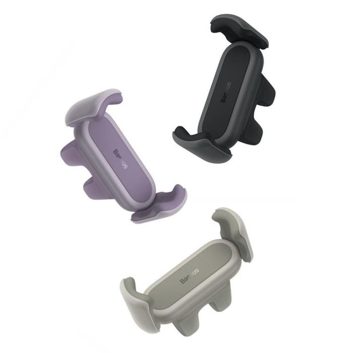 BASEUS - Baseus Mobilhållare Cannon 2 För Ventillation Gril - Svart