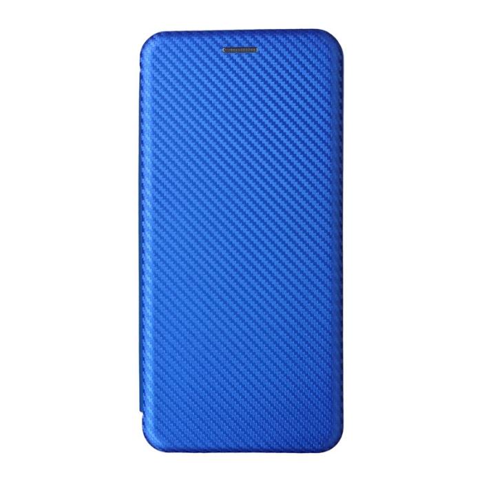 OEM - Samsung Galaxy S26/S26 Pro Skal Kolfiber PU Läder - Blå
