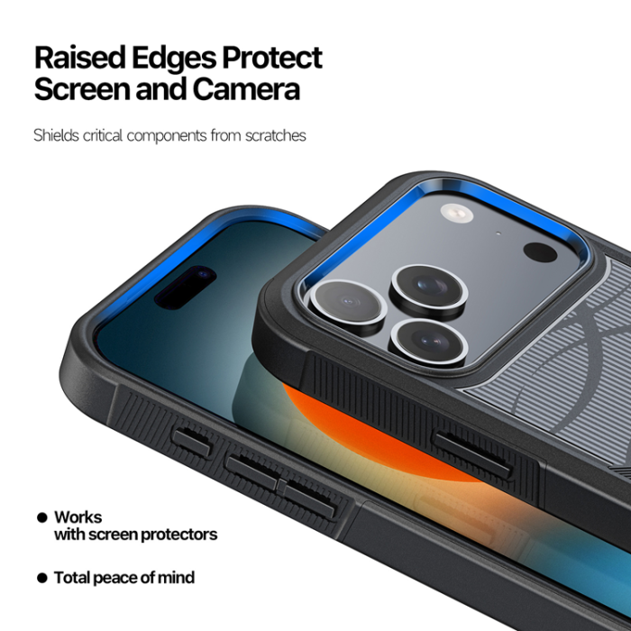Dux Ducis - Dux Ducis iPhone 17 Pro Mobilskal MagSafe SHLD PC + TPU - Rhythm
