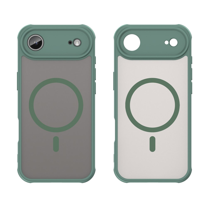A-One Brand - iPhone 17 Air Mobilskal MagSafe Anti Drop - Grön