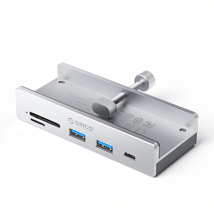 Orico Hubklämma-monterad 2xUSB-A 3.2. 1xUSB-C 3.2. 1xSD&TF | 311 | AlltMobil