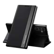 OEM - Galaxy A13 5G/A04s 4G Fodral Sleep Pro Flip - Svart