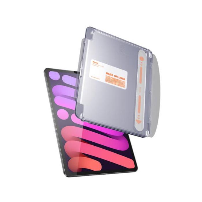 BASEUS - Baseus iPad Mini 6 Härdat Glas Skärmskydd - Transparent