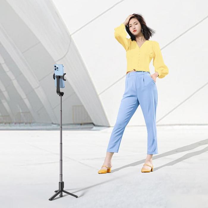 UTGATT1 - Ugreen Selfiestick Med Bluetooth 5.1 Remote Control - Svart