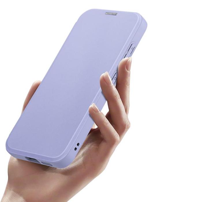 Dux Ducis - Dux Ducis Galaxy S24 Plånboksfodral Magsafe Skin X Pro - Lila