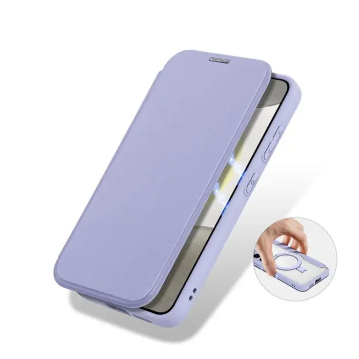 Dux Ducis - Dux Ducis Galaxy S24 Plus Plånboksfodral Magsafe Skin X Pro