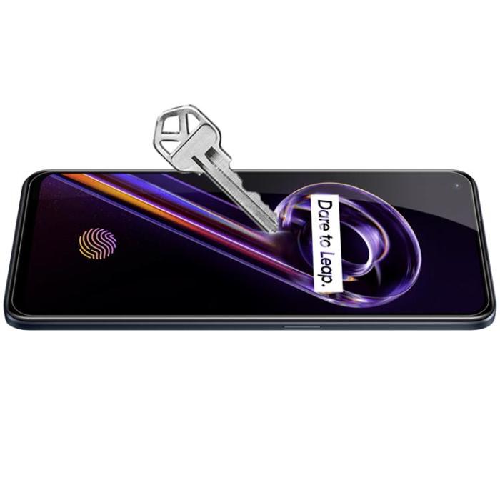 Nillkin - Nillkin Realme 9 Pro Plus Härdat glas CP + PRO Ultra-Thin 0.2mm 9H - Svart