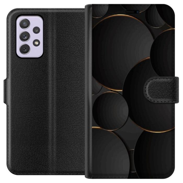 iSecrets - Plånboksfodral till Samsung Galaxy A52s 5G med Lyxig Cirklar