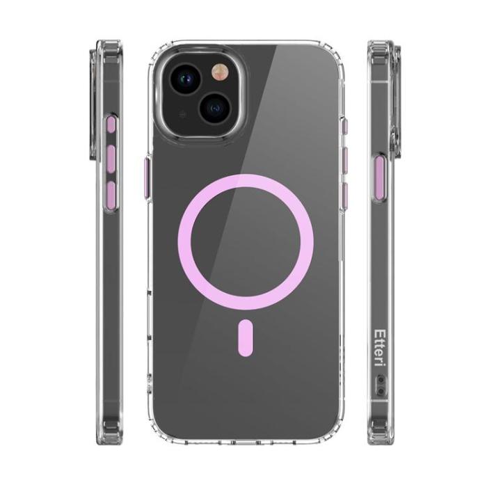 Etteri - Etteri iPhone 13 Mobilskal MagSafe Color - Rosa
