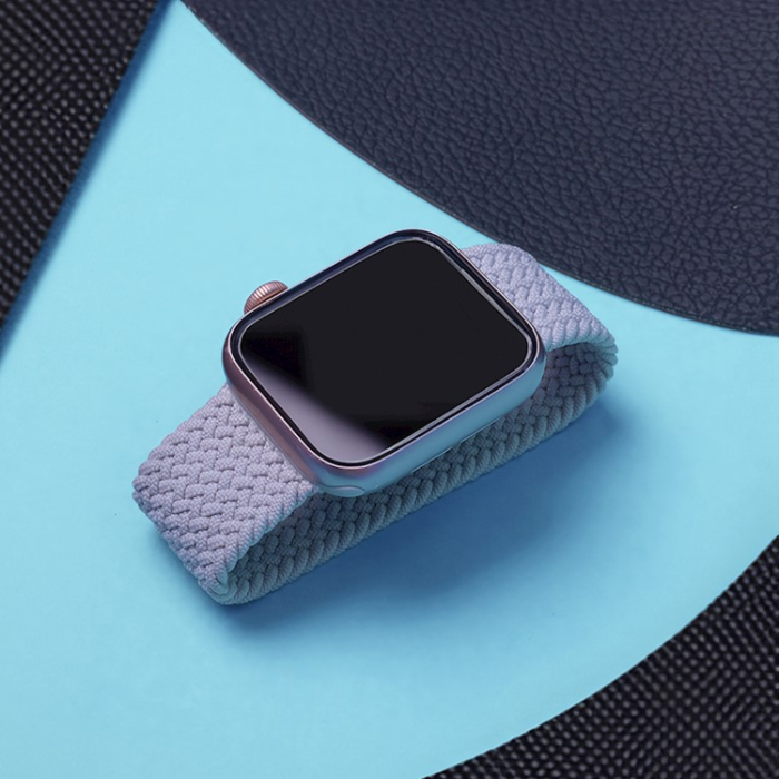 Devia - Devia Apple Watch (38/40/41mm) Armband Elastic XS - ljusgrå