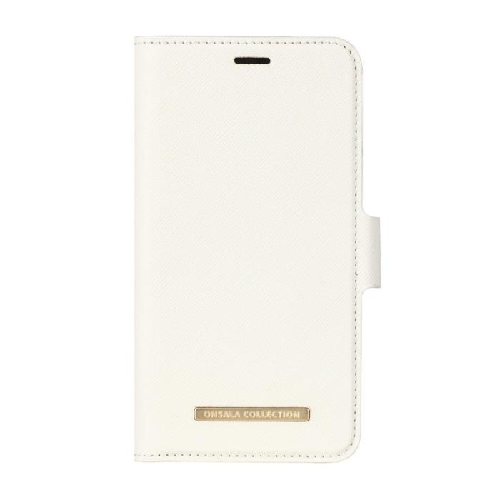 Onsala Collection - Onsala iPhone X/Xs Plånboksfodral Saffiano - Vit
