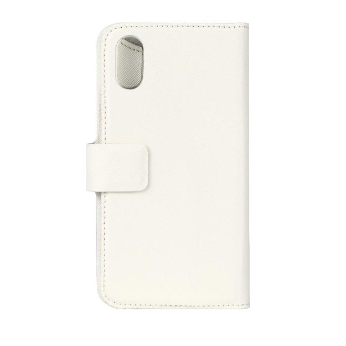 Onsala Collection - Onsala iPhone X/Xs Plånboksfodral Saffiano - Vit