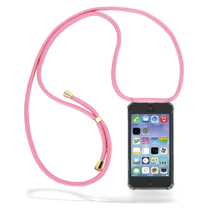 Boom of Sweden - Boom iPhone 5/5S/SE skal med mobilhalsband- Pink Cord