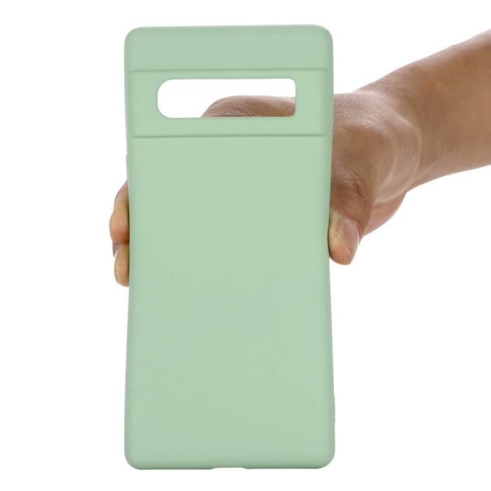 A-One Brand - Liquid Silikon mobilskal till Google Pixel 6 Pro - Grön