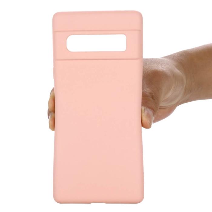 A-One Brand - Liquid Silikon mobilskal till Google Pixel 6 Pro - Rosa