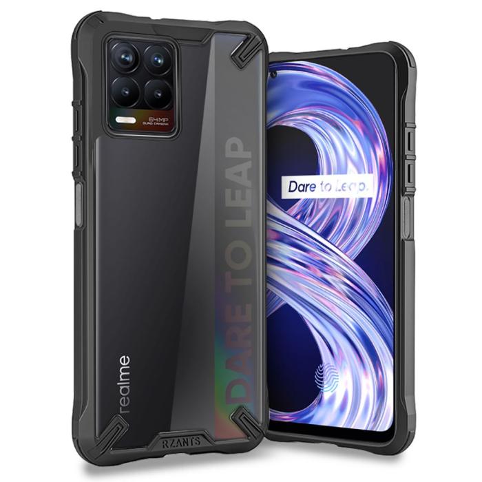 UTGATT5 - Rzants Mobilskal Realme 8 / 8 Pro - Svart