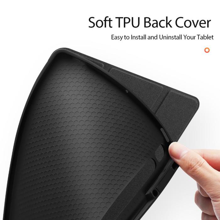 DuxDucis - Dux Ducis - Domo Galaxy Tab S7 Fe 5g 12.4 T730 / T736b - Svart